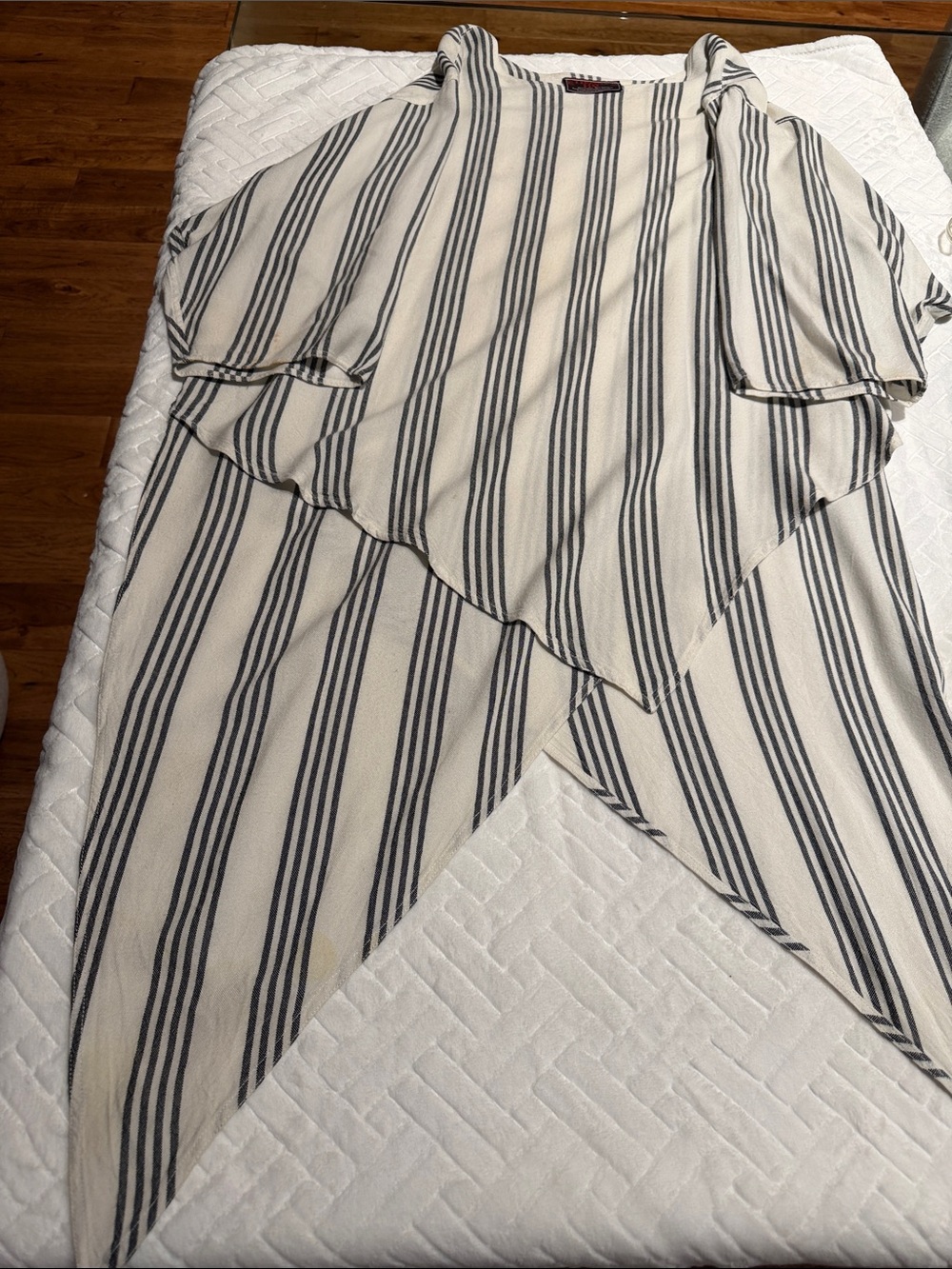 Striped Cotton Tienda Ho top one size plus women’s